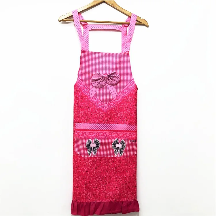 New  style bow kitchen anti-dirty  apron