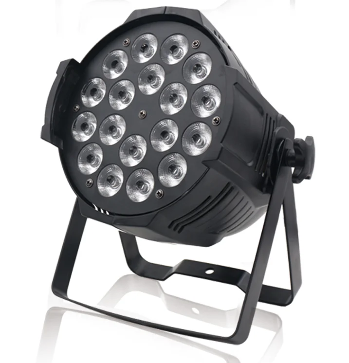 RGBWAP 6IN1 LED stage par 18*18w indoor led par 32 light for disco