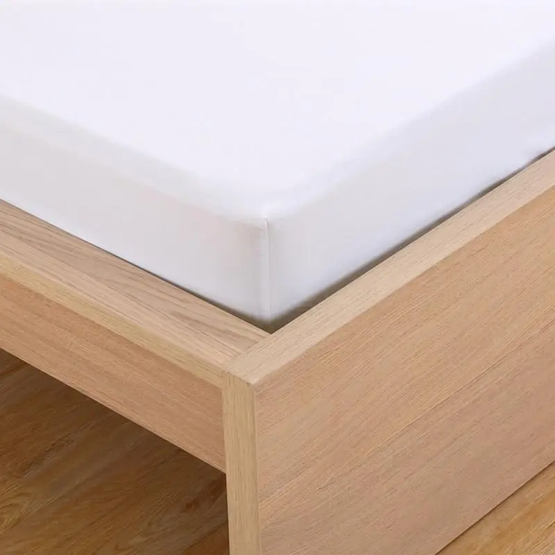 Розовая протектор матраса, простыня с эластичной резинкой, чехол, защита матраса, шлифовальная дышащая натяжная простыня 180x200