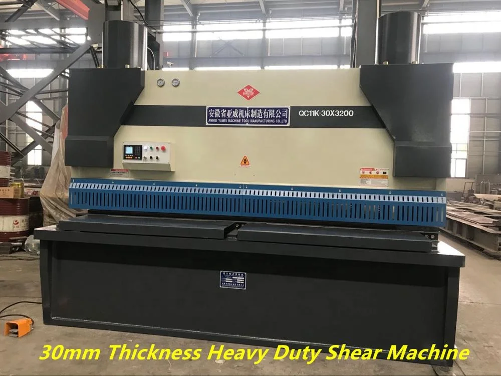 AHYW Anhui Yawei Italy PRG920 NC Manual cutter QC11Y 8X3200