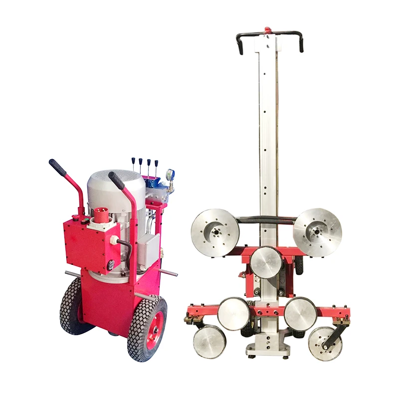 Multi wire sawing machine diamond wire saw cutting machine