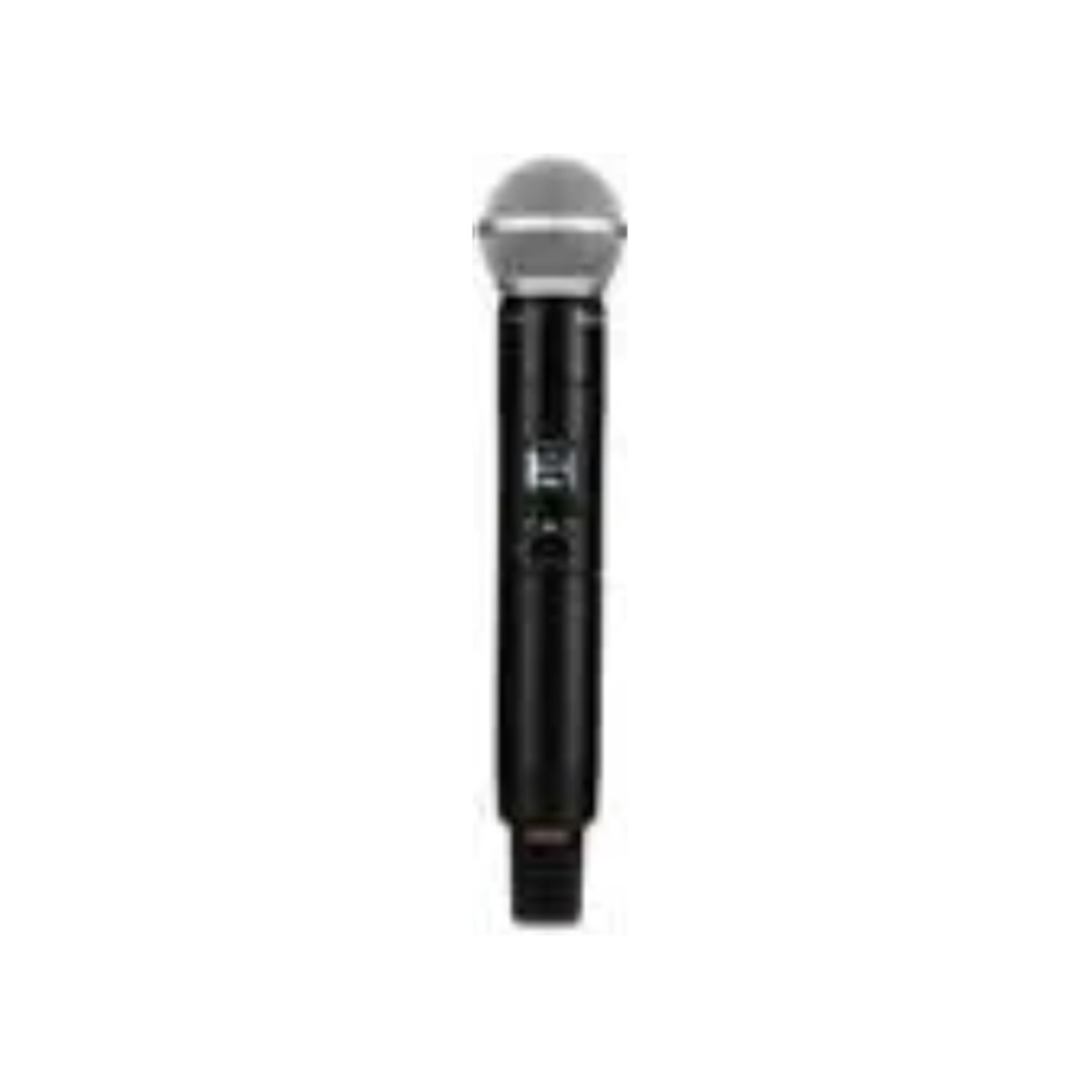 Shure SLXD24DSM58 Цифровая беспроводная двойная портативная микрофонная система-G58 Band