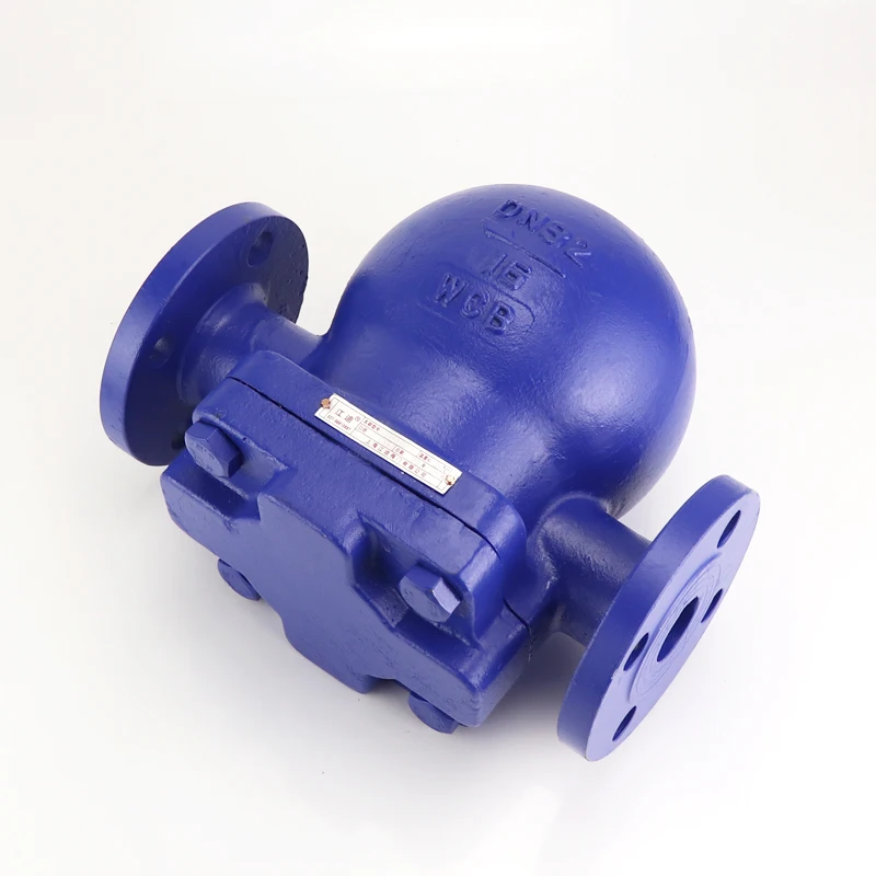 FT44H-16C manual lever trap manufactured in China for high temperature steam