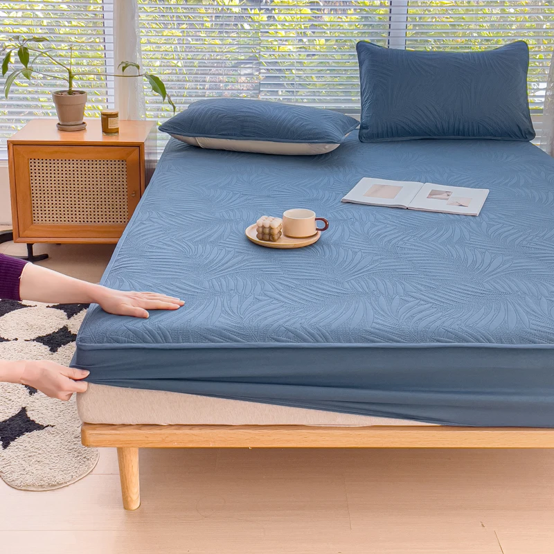 2024 Waterproof Factory Price Wholesale Quilted Mattress Pad Cover/Waterproof Mattress Protector Queen Size