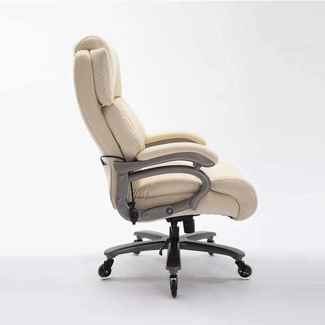Big and Tall Office Chair for Heavy People High Back Extra Wide Heavy Duty Executive PU Office Chair Comfortable for Home Office