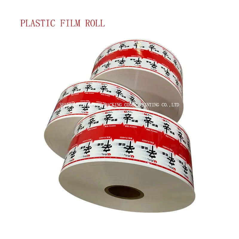 Snack Dried Fruit Packaging Film Printed Plastic Packaging Film Roll