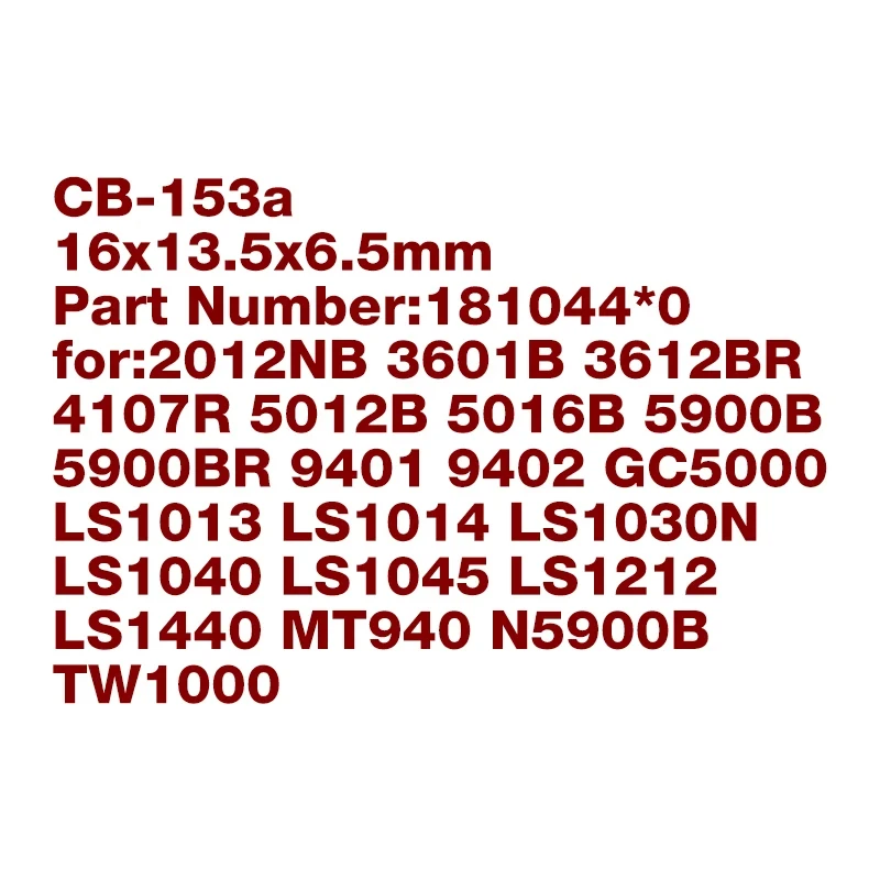 CB153 CB-153A Угольная щетка для циркулярной пилы Makitas N5900B LS1040 LS1045 1030N замена деталей алюминиевой машины