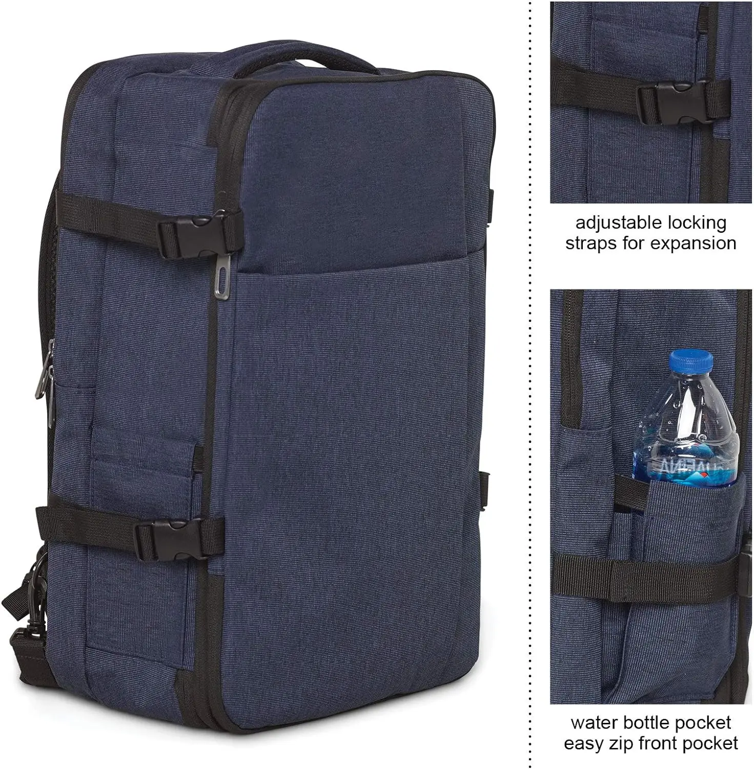 Custom Logo Laptop Luggage Backpack Multi Compartment Capacity For Business Travel