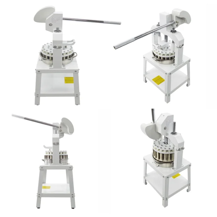 Hand Press Dough Cutting Machine Hydraulic Dough Dividing Machine Dough Scraper Pizza Dou