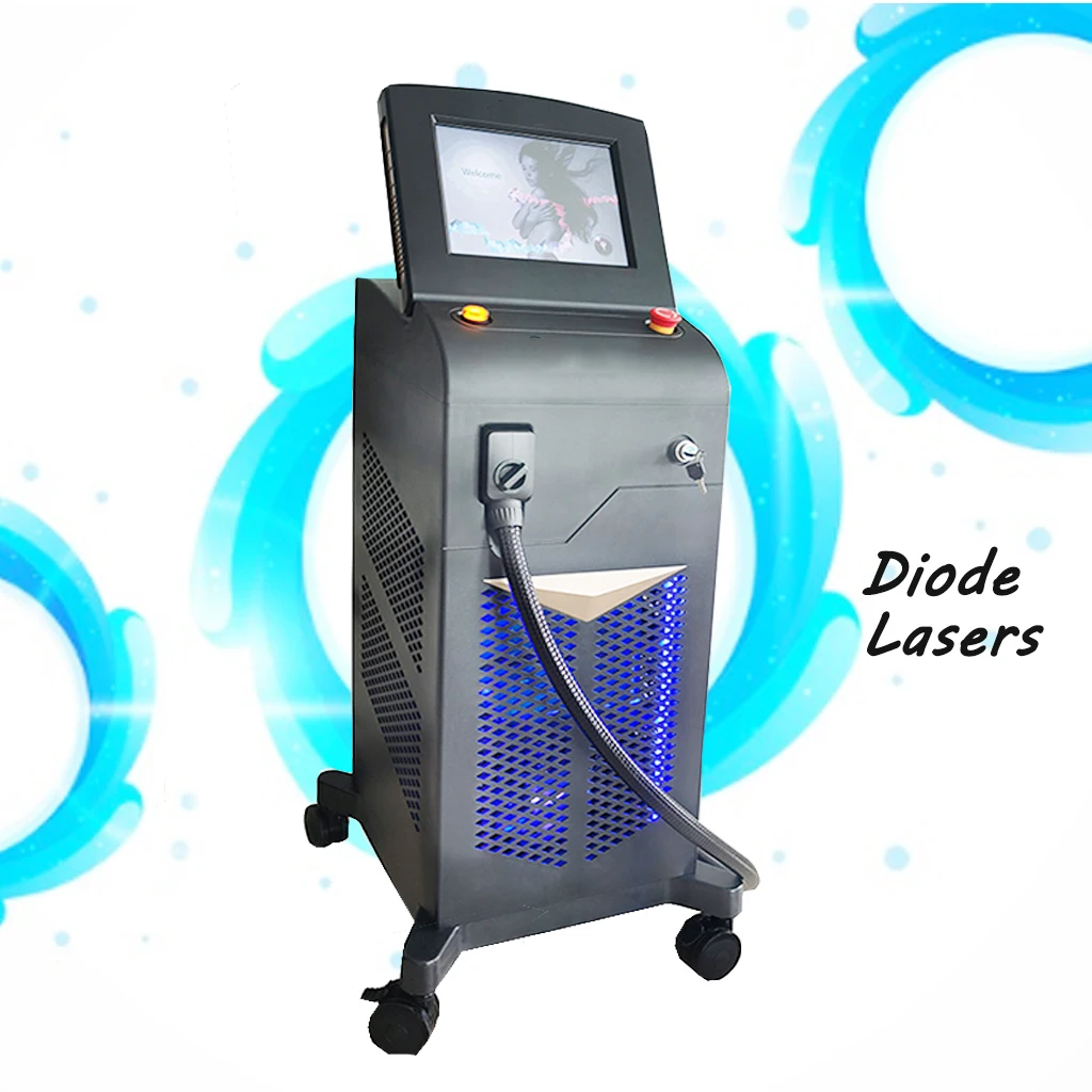 2024 Newest 808 Diode Laser Hair Removal Ice Platinum Triple Wavelength Painless 808nm Diode Laser Hair Removal Machine