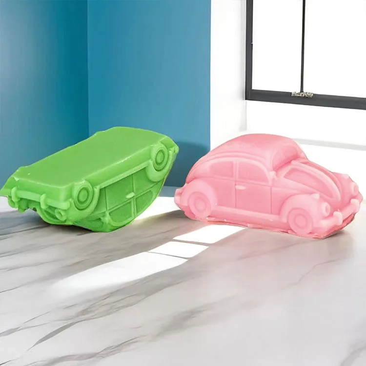 YS New Sports Car Candle Silicone Mold Car Craft Plaster Resin Mold Home Decor Candle Making Supplies Handmade DIY Soap Mold
