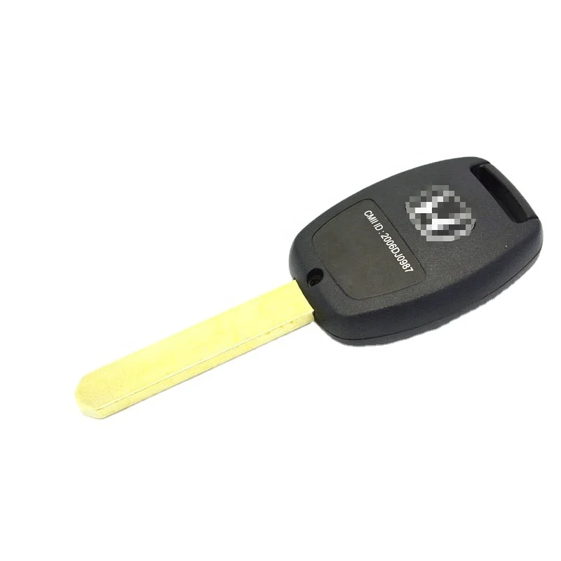 Hot sale auto transponder key casing car key shell cover 3 button remote control key case for Honda