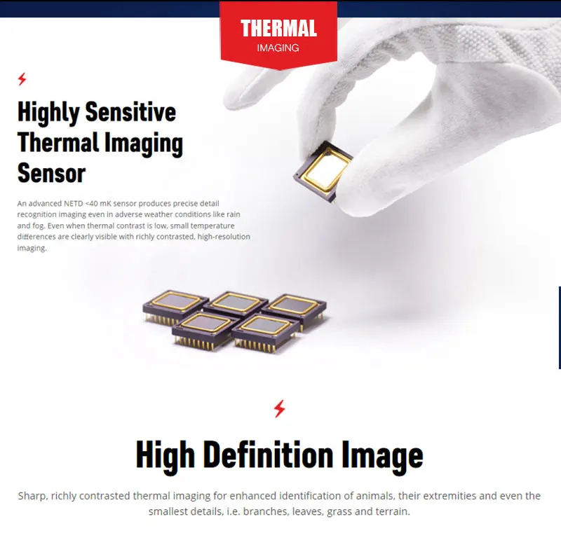 HTI HT-C8 25mm thermal imaging lens thermal image scope thermo camera infrared thermal scope hunting