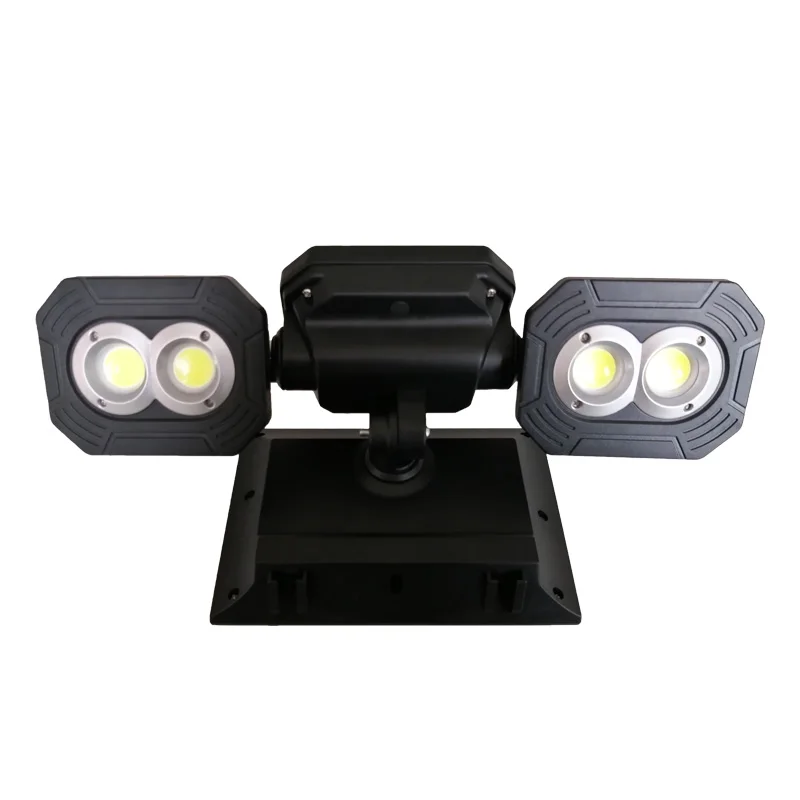 
32LED solar lamp built-in 4000MAH18650 lithium battery lights up for 1 minute automatically extinguish human and light up automa 