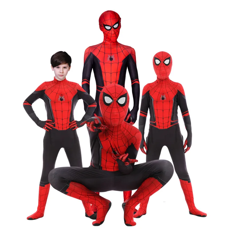 Горячая Распродажа 2021 костюм Человека-паука Marvel для Хэллоуина Подарочные костюмы детских праздничных