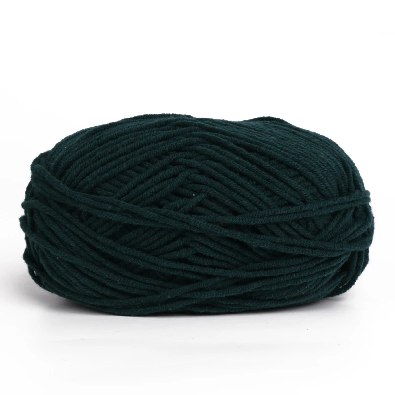 
Wholesale Cotton blended Yarns for Baby soft Skin-friendly Middle-Thickness Yarn Hand Knitting Clothes Hat 