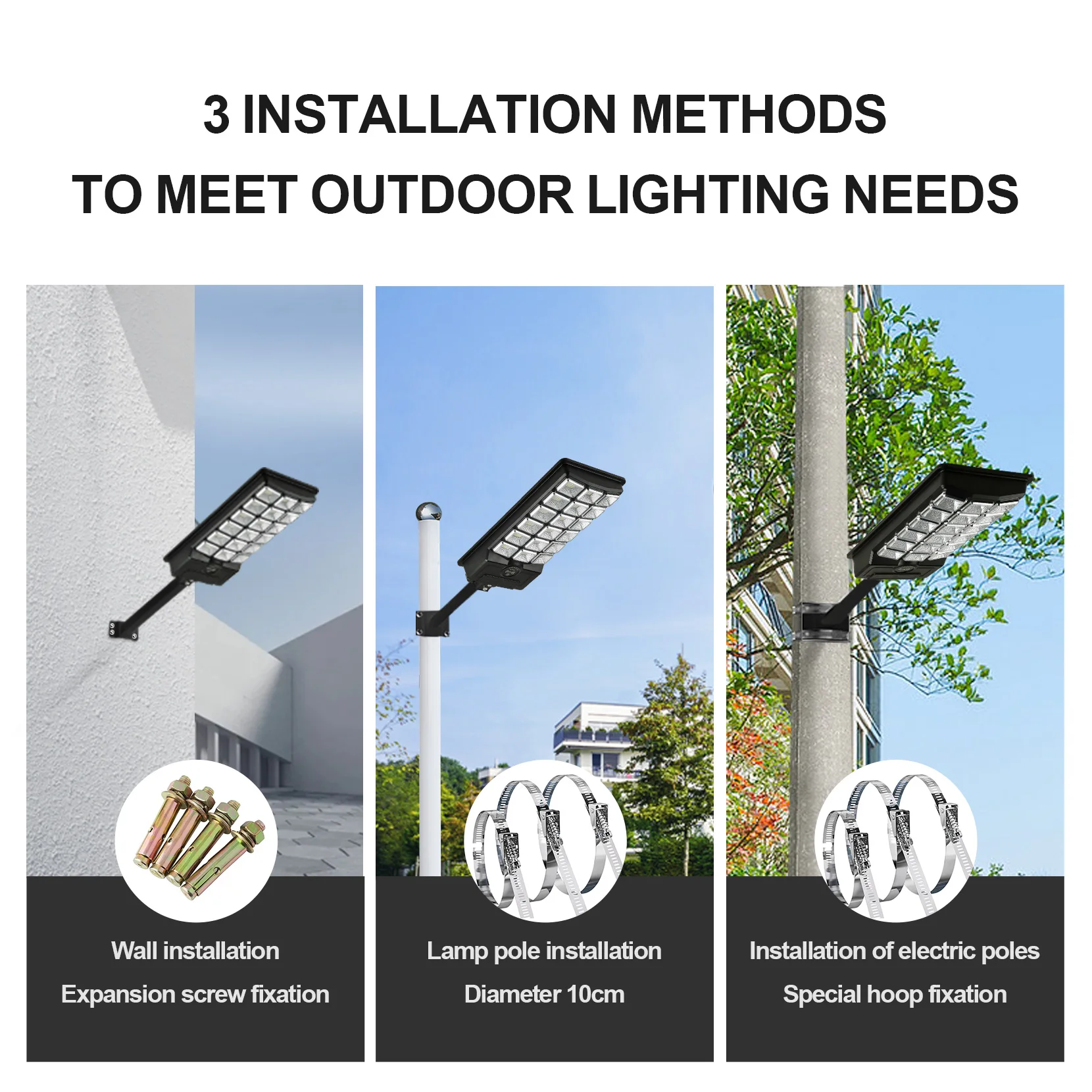high quality waterproof IP65 with remote concrol all in one solar led street light  400w 500w solar powered street lights price