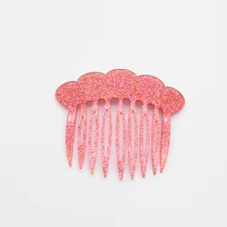 RARA 7.8CM Hot Sale Ins Fashion Hair Accessories Wholesale Custom European and American Fashion Brand Simple Acetate Hair Combs