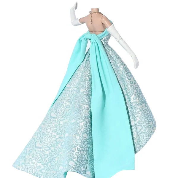 Custom handmade 1/3 1/4 1/6 1/12 scale bjd doll ob 24 30cm doll skirt dress clothes suit set outfits for barbi dolls