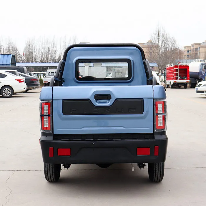 KEYU Factory cost cheap 4x4 electric mini pickup truck electric truck mini pickup 4 seats