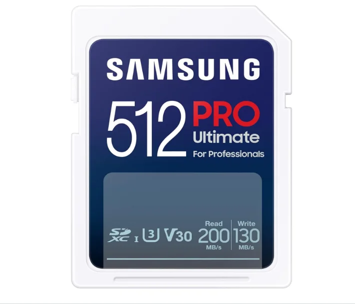 Samsung PRO Plus 512GB High-Speed U1 Class 10 Memory Card Phone 3D Camera Tablet DVR Plastic Material Evo Plus V90 4K Video U3