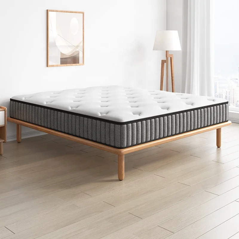 OEM/ODM Comfortable Decompression Breathable King Size Bed Latex Spring Mattress