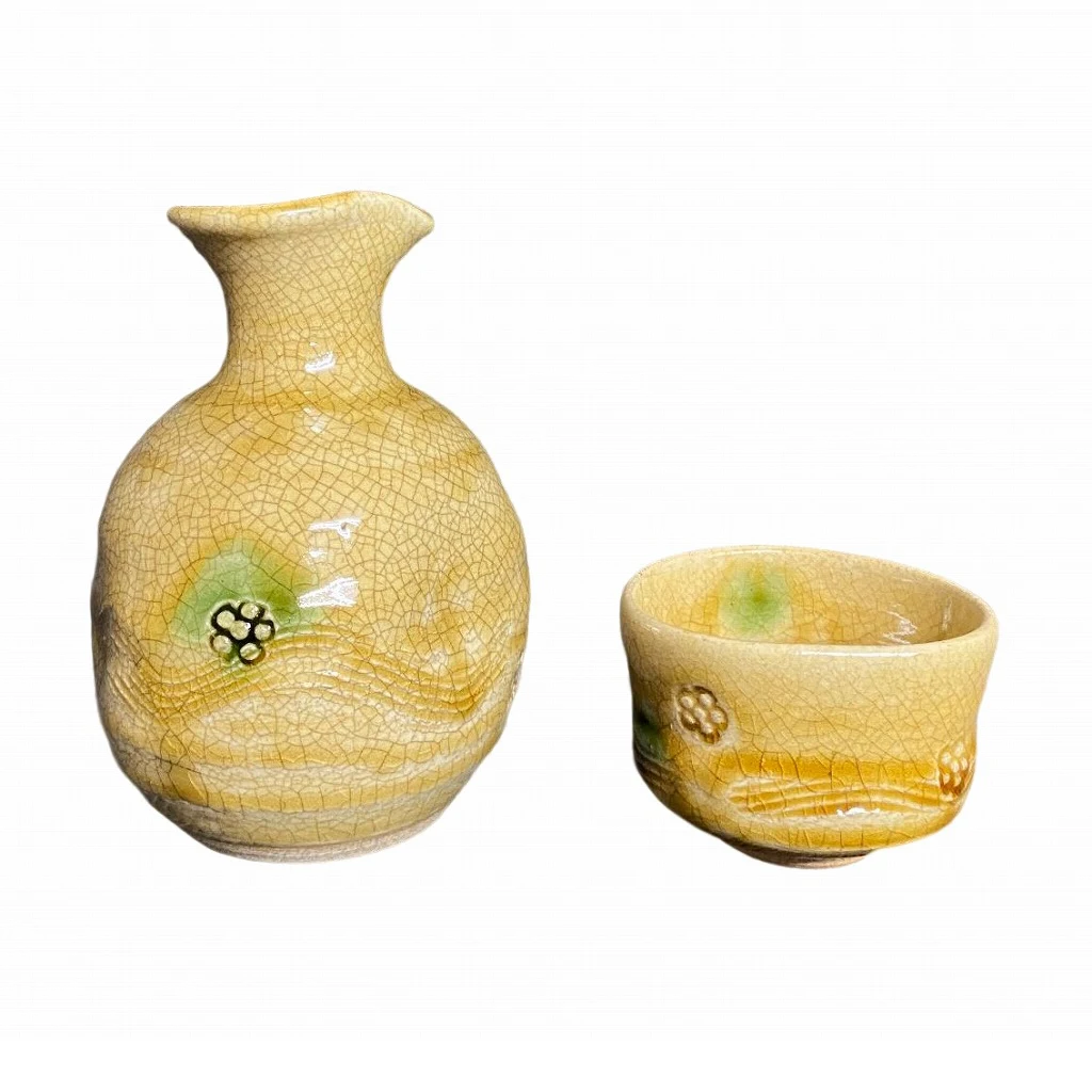 Japanese traditional handmade potteries sake ceramic saucers tea cups for gifts