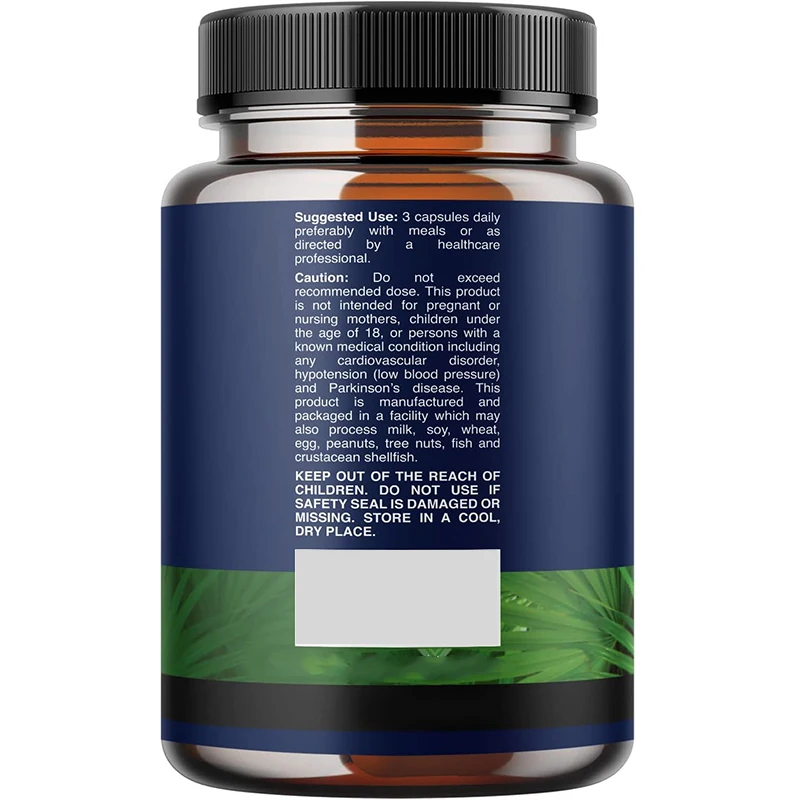 90 Capsules Advanced  Herbal Prostate Health Supplements for Men with Beta Sitosterol Selenium Pygeum and Saw Palmetto