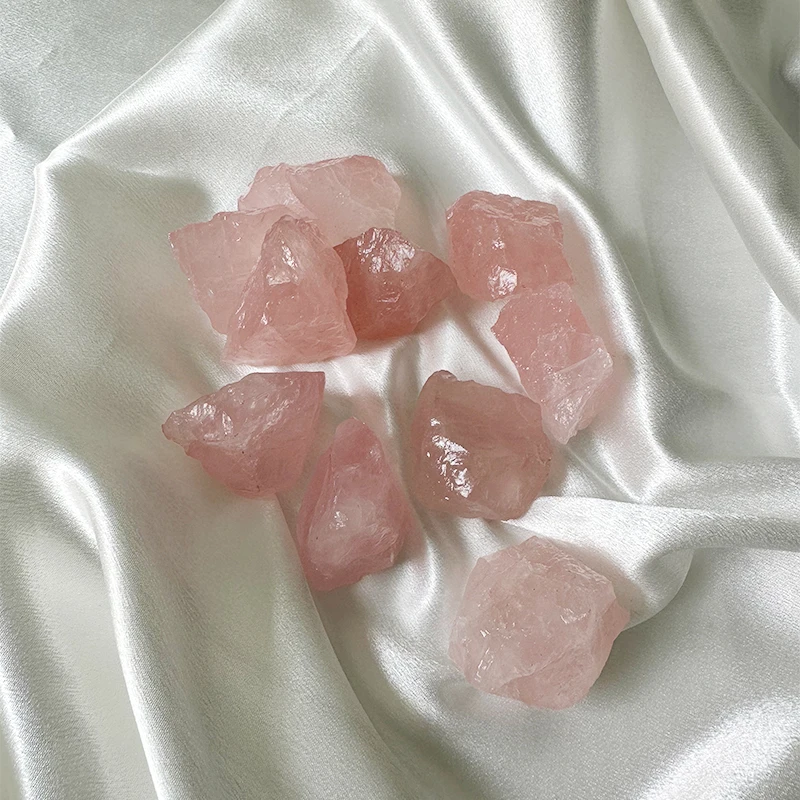 factory high-quality natural raw stone clear rose quartz crystal amethyst wholesale raw crystals