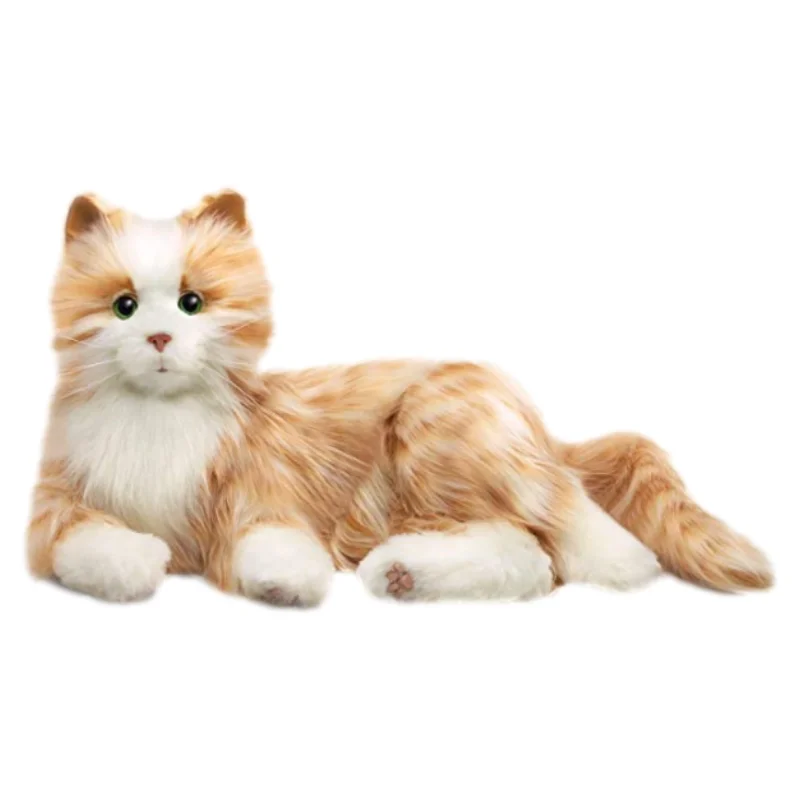 Customized High Quality Emulation Animal Plush Toys Lifelike Dinosaurs Tigers Dog Cat Simulation Toys