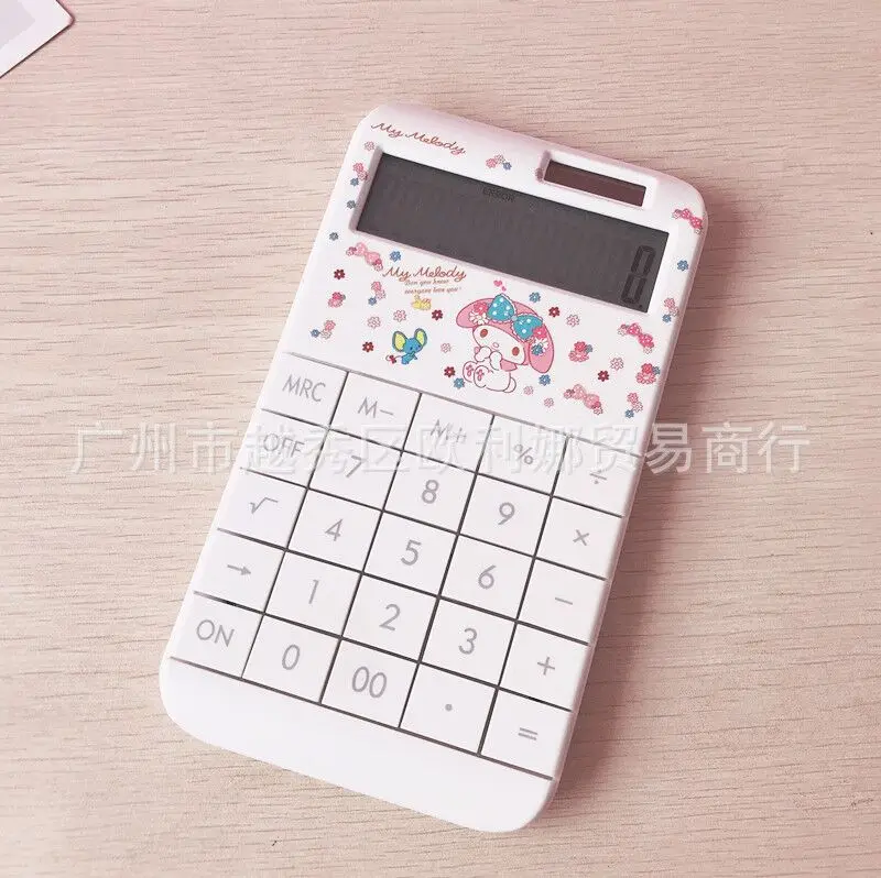 New Cartoon Cute Kuromi Stitch Calculator Student Supplies Lady Kids Gift