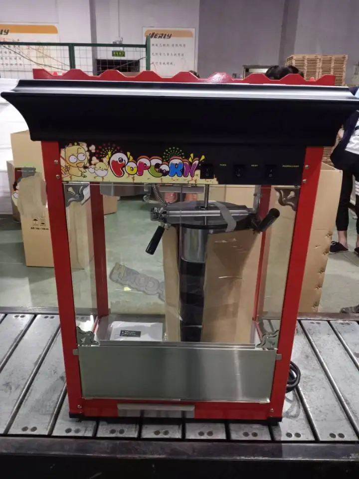 Industrial Electric Popcorn Machine Price Commercial Caramel Popcorn Maker Machine