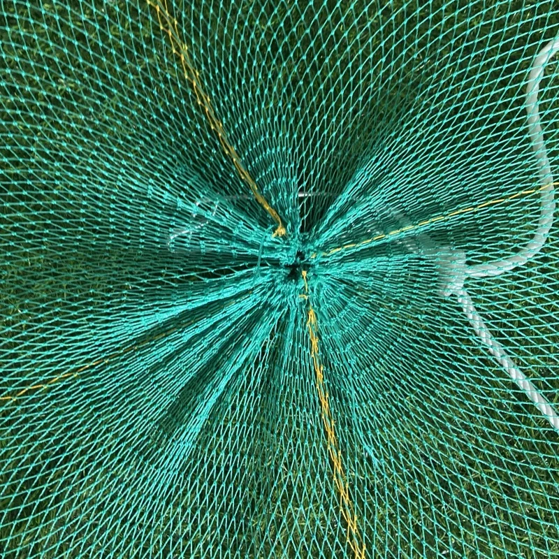 Heavy Duty PE Trap Cage for Deep Sea Fish and Crab cage trap Capture Aquaculture Equipment