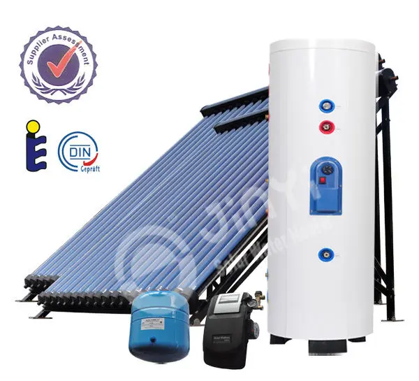 New Europe Type 200L Single Coil Split Pressurized Color Steel Solar Hot Water Heater System
