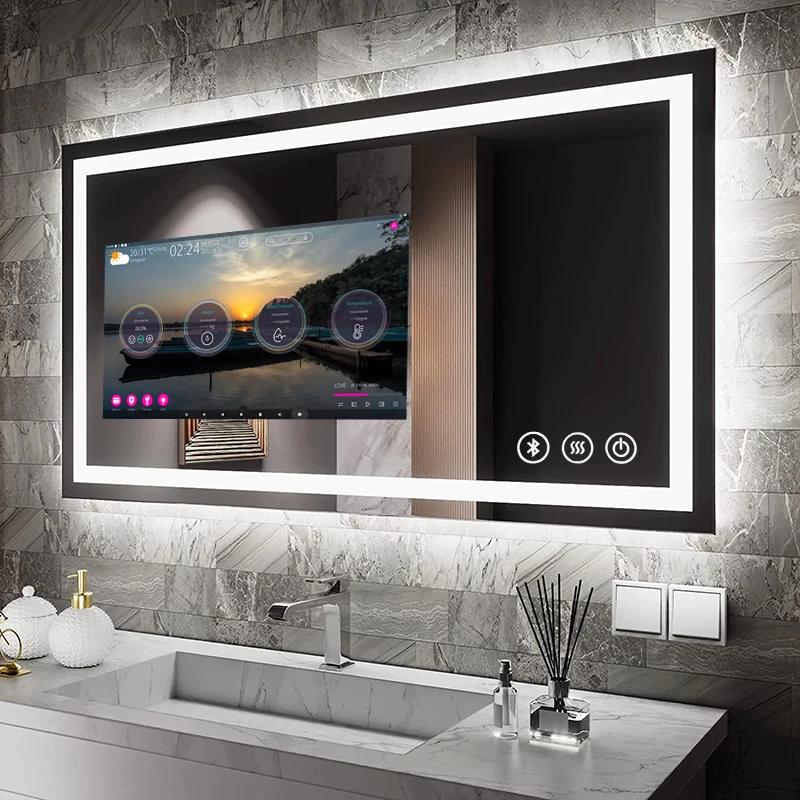 smart led dubai bathroom mirror china led makeup mirror vanity magic mirror tv