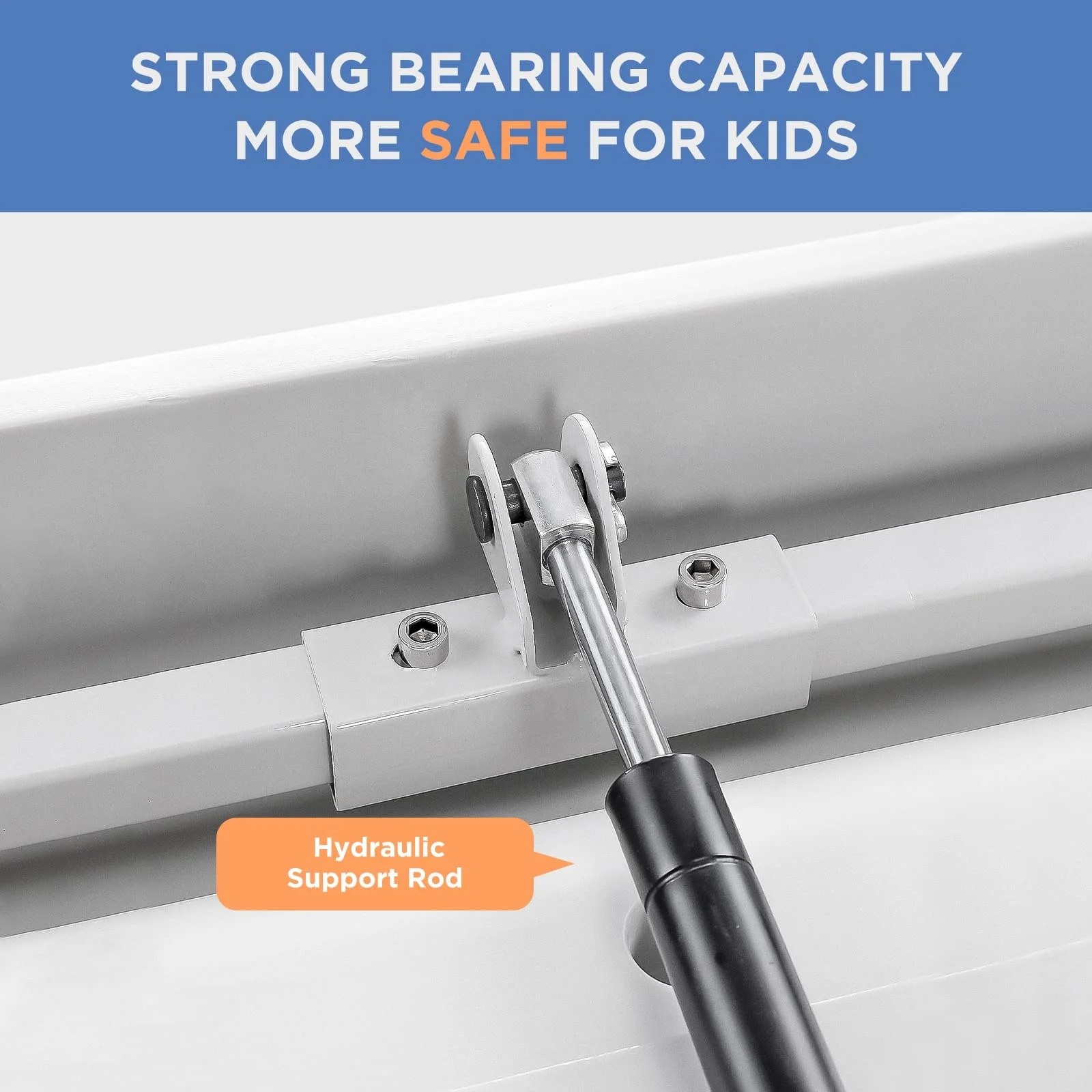 interhasa Baby Changing Station Commercial Wall Mounted Fold Down with Adjustable Safety Strap Storage Box Horizontal