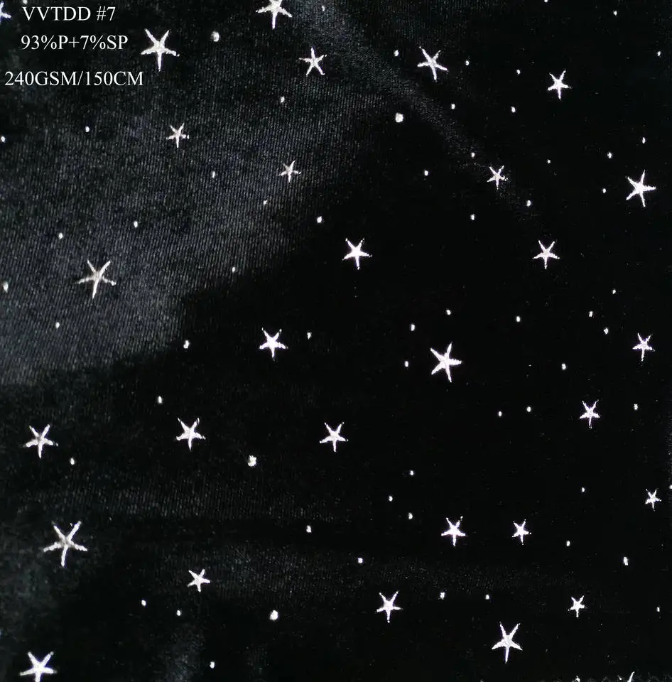 New Design Ks Velvet With Due Drop Warp Knitted Tricot Fabric velvet dress fabric for women