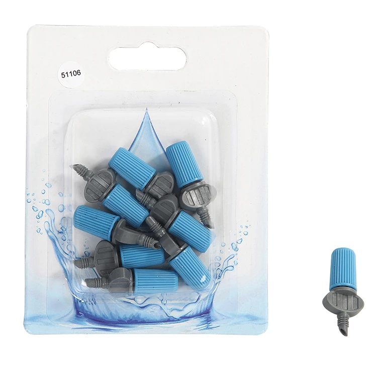 Strict standard control self watring adjustable endline  X8pcs drip head irrigation machine