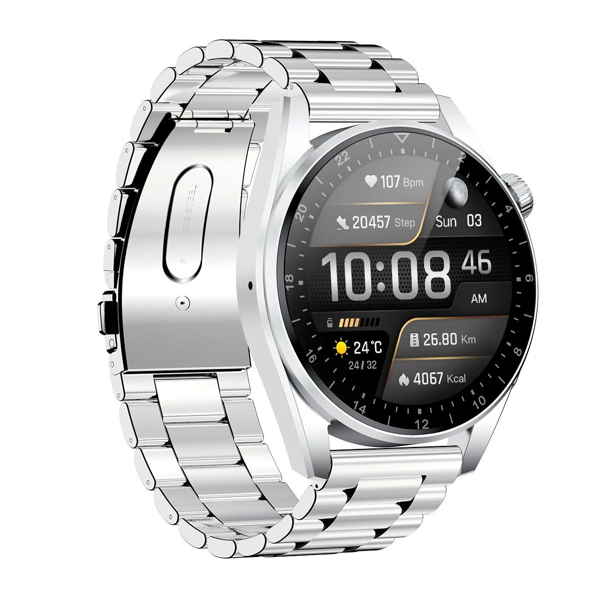 New Trend Fashion IOS Android Smart Watch Call Sports IP68 Unisex Watch