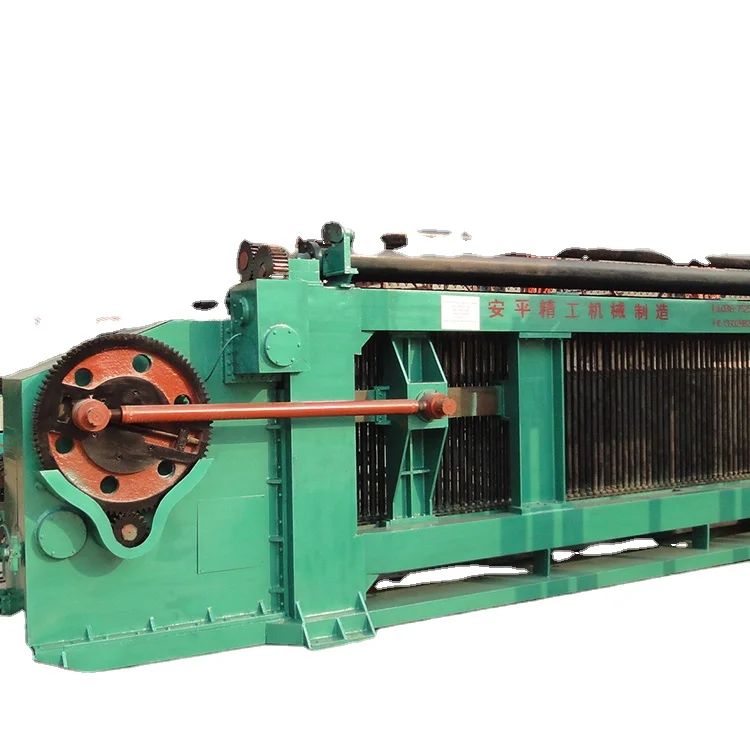 
Double Twist Hexagonal Mesh Machine Gabion Wire Netting Machine Chain Link Fence Machine 
