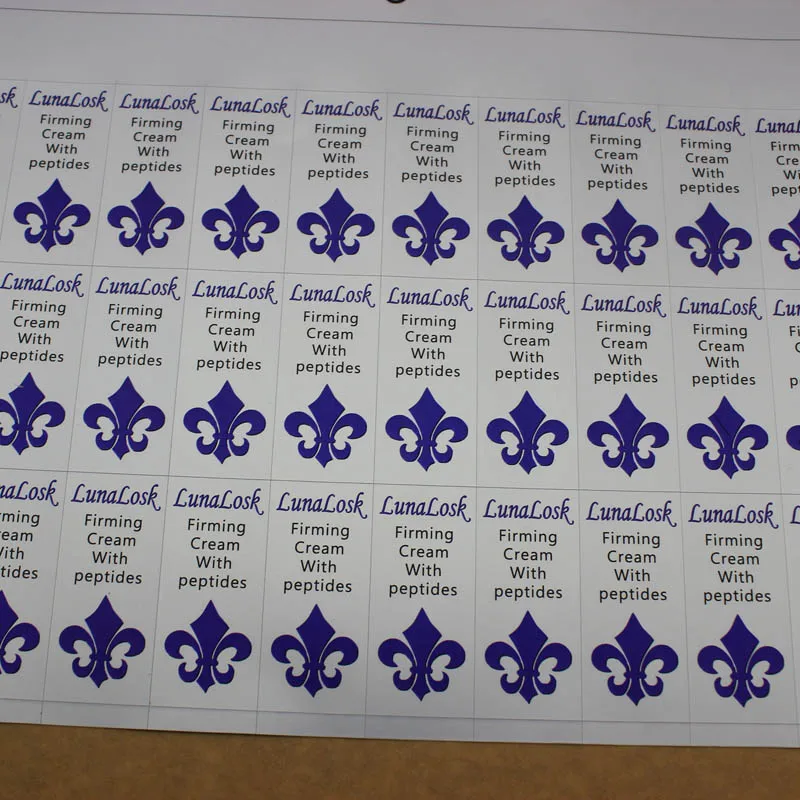 Custom Printed Frozen Food Label Sticker,Self Adhesive Frozen Food Label Printed, Adhesive Packing Custom Frozen Stickers