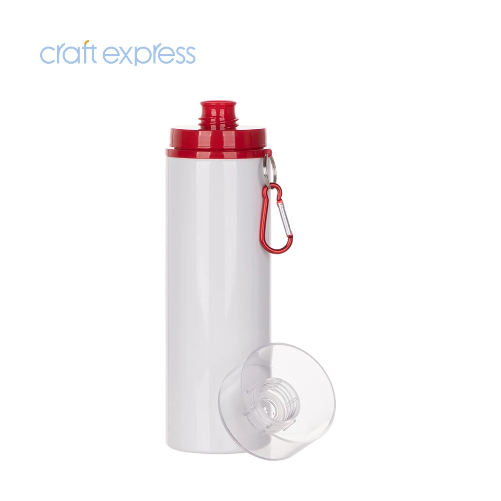 Craft Express Bulk Custom Personalized Sublimation Blanks 28oz 850ml White Aluminum Sports Water Bottle for Sublimation