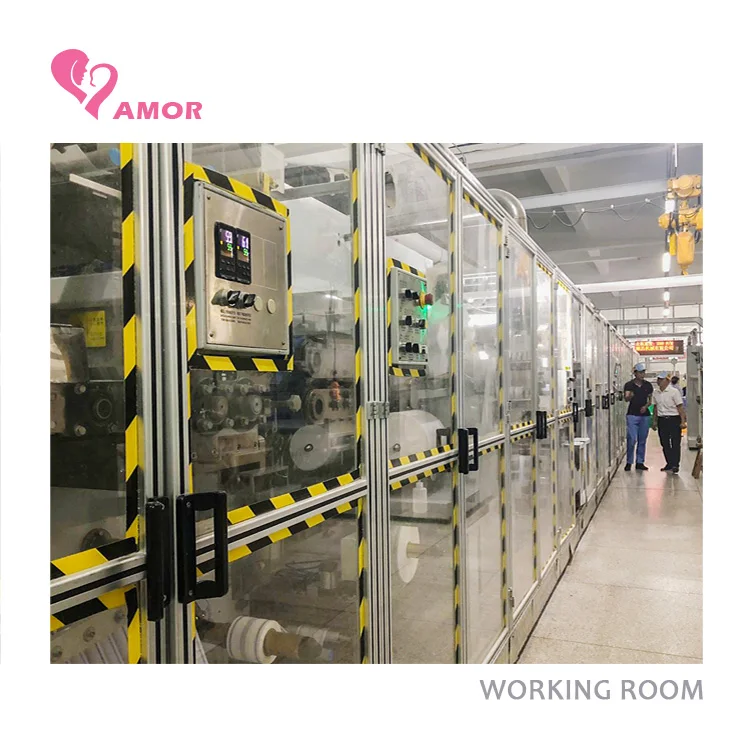 Baby Diapers Machines For Manufacturing Set Manufacture For Sale