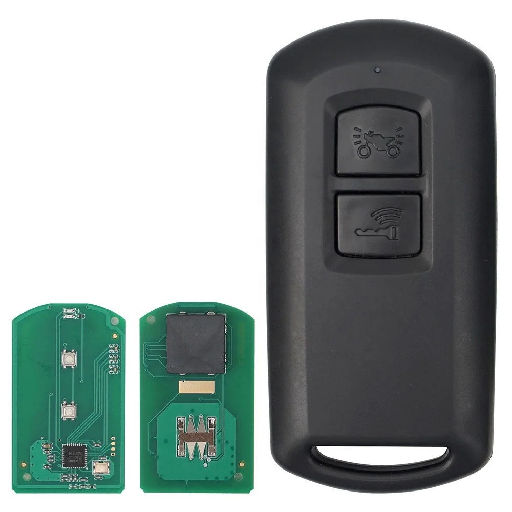 Keyless Remote Control Key for Honda Motorcycle Click 150I Vario 150 K59 2Buttons 433MHZ ID47 Chip FCC 35111-K12-V91 Smart Key