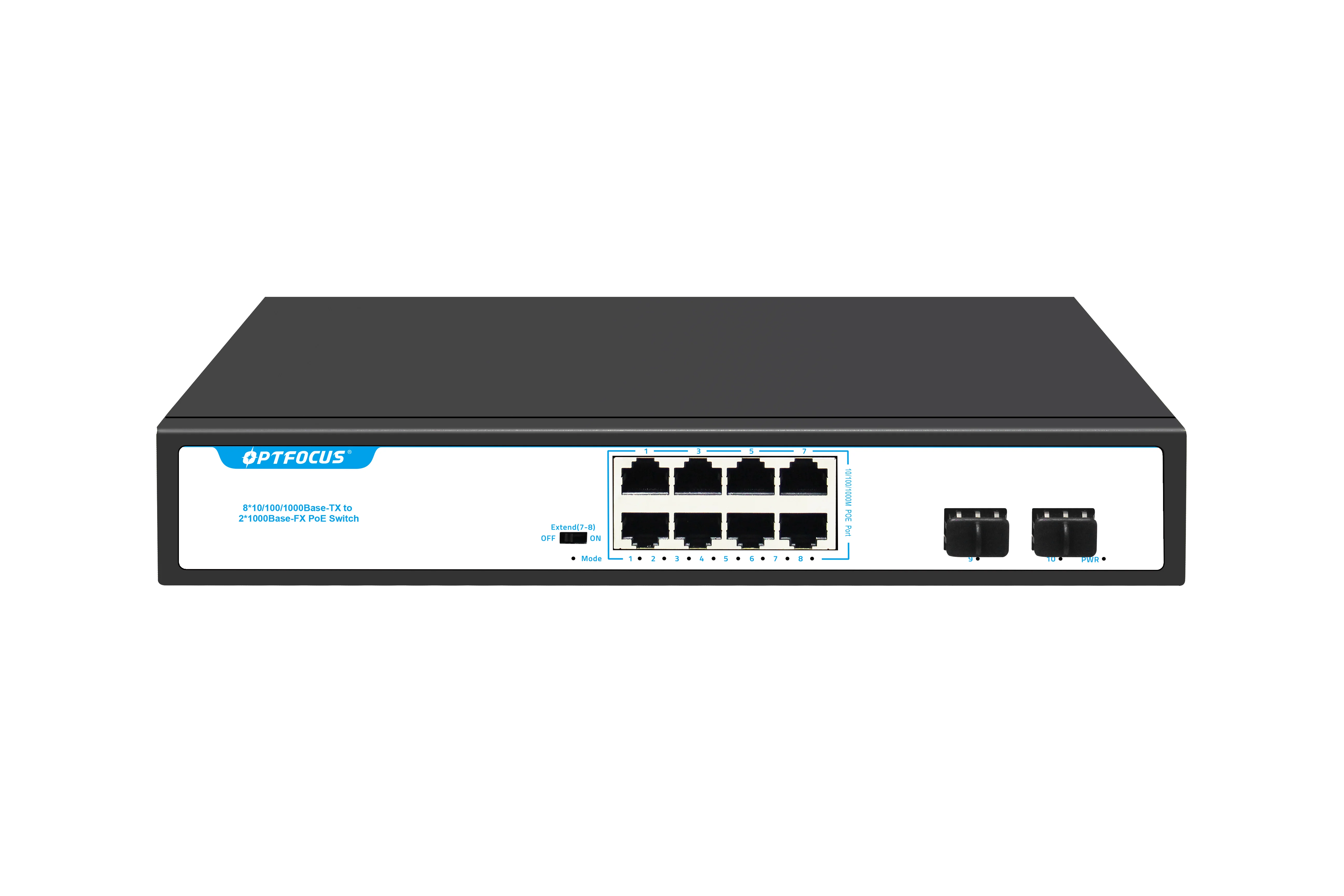  Высокое качество 2 гигабитных слота SFP 10 портов сетевой коммутатор poe d link