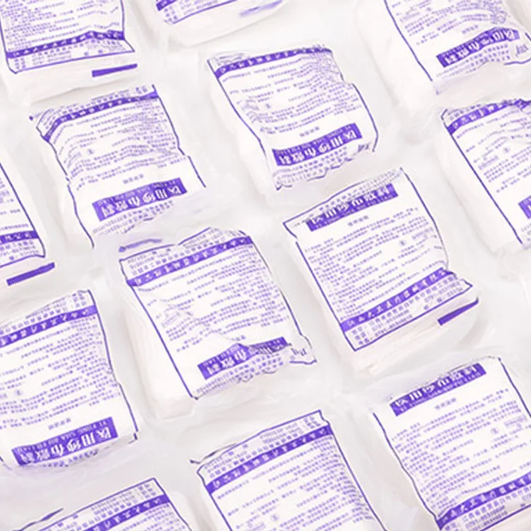 Custom size 2*2 7.5*7.5 10 x 10 4x4 medical sterile gauze pads piece