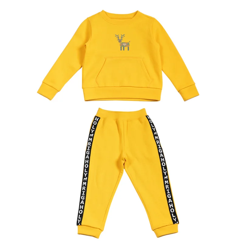 
2 Years to 7 Years Baby Clothes Set Toddler Boy Track Suit Kids Fall Baby Boy Clothing Set 