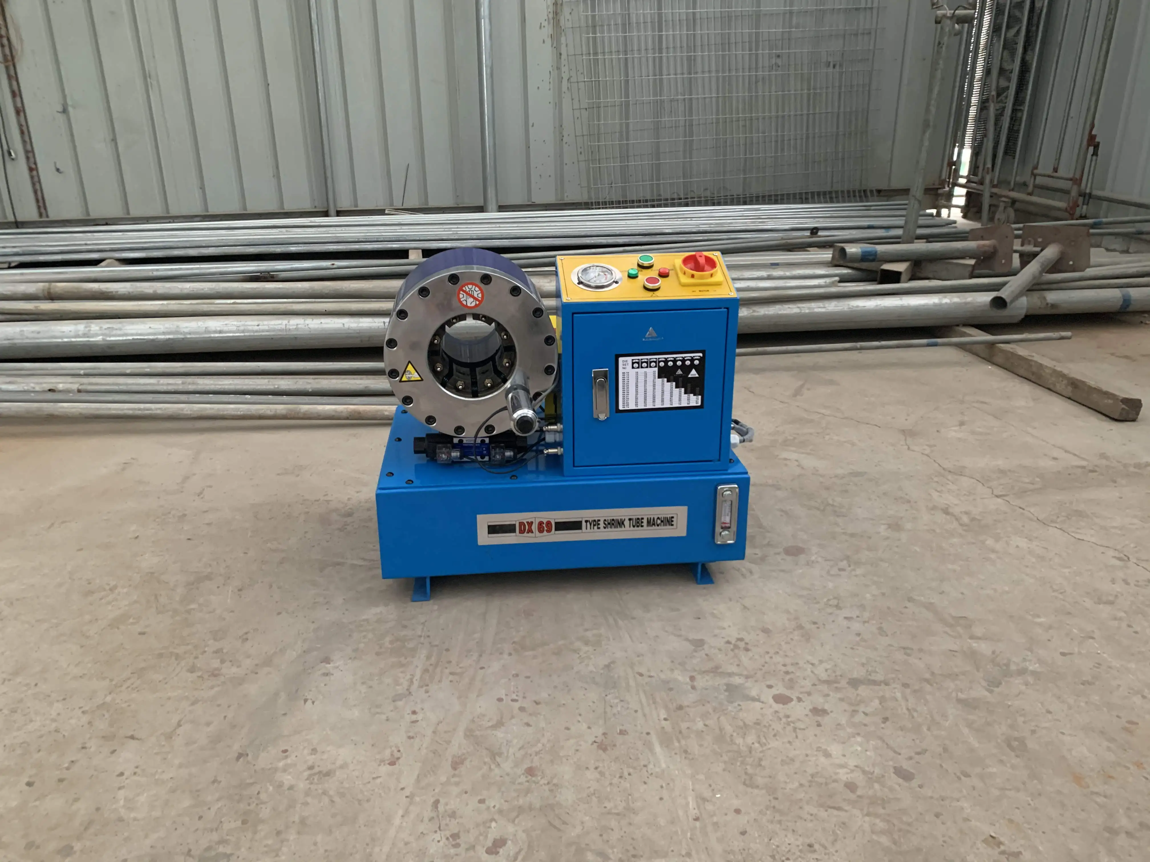  Горячая Распродажа ОБЖИМНАЯ машина DX68 DX69 220 В 380 гидравлический