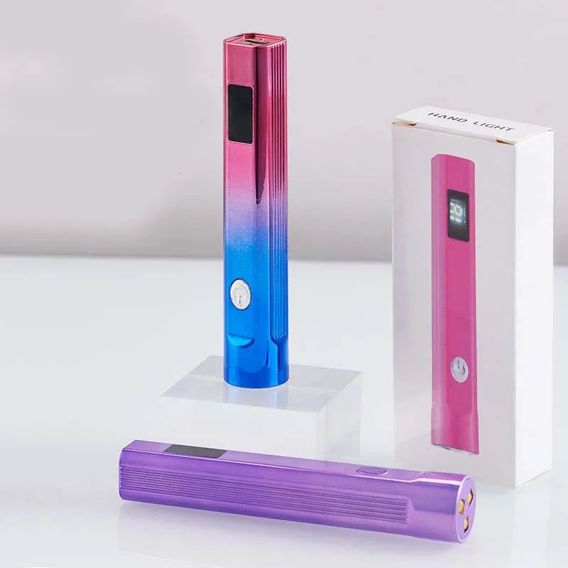 Nail Enhancement Light Three Speed Timing High Power Lamp Beads 9w Power LED Display Screen Portable Convenient and Easy Carry