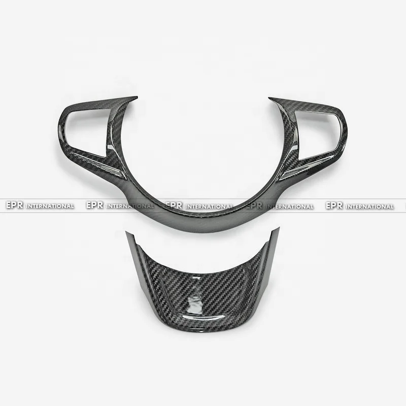 For Toyota A90 Supra steering wheel switch panel trim 2Pcs (Stick on type)